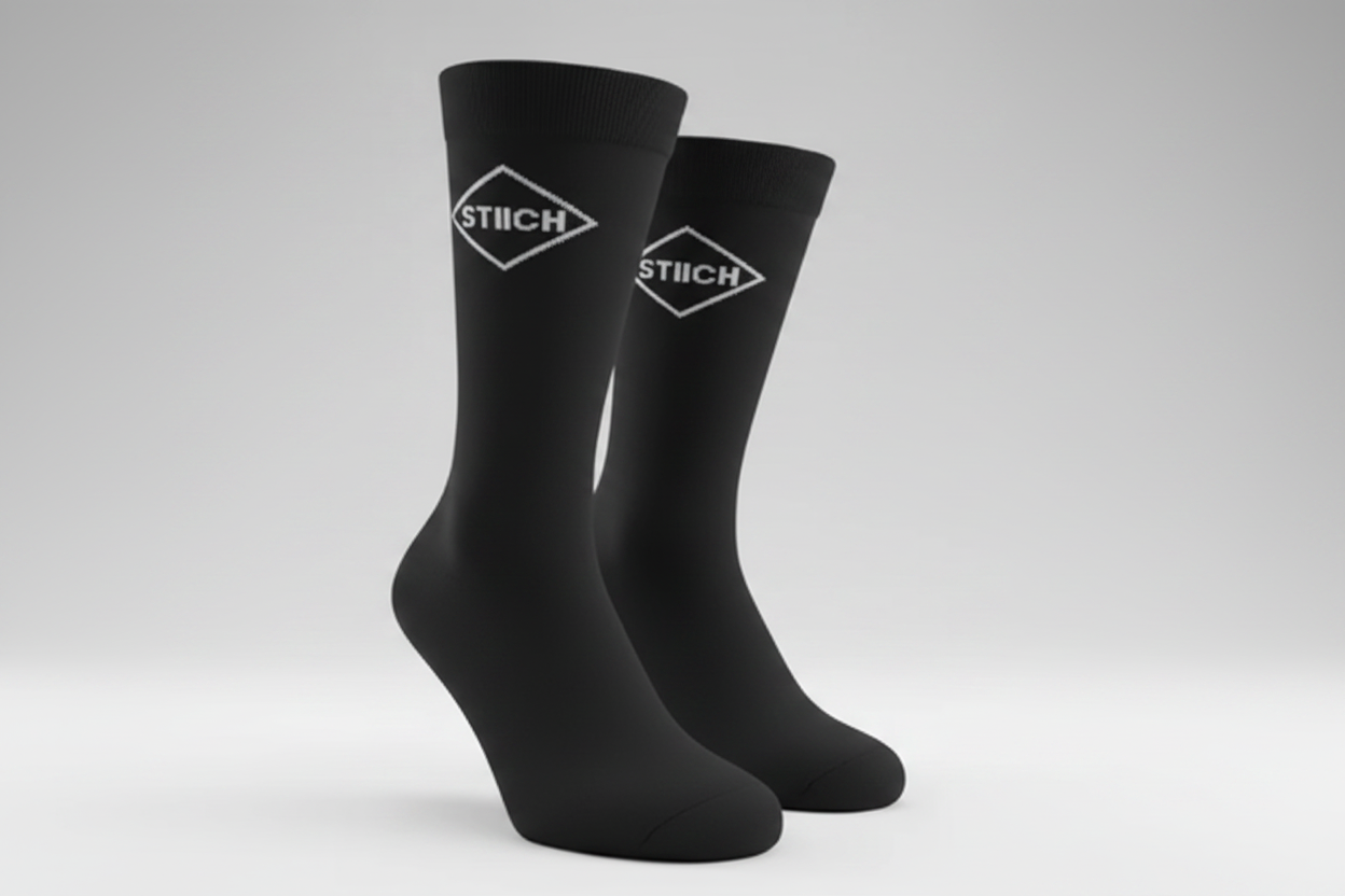 Everyday STIICHFLEX Crew Sock- Smooth