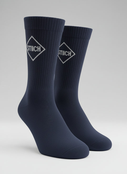 Everyday STIICHFLEX Crew Sock- Ribbed