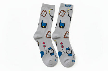Everyday STIICHFLEX Crew Sock- Smooth