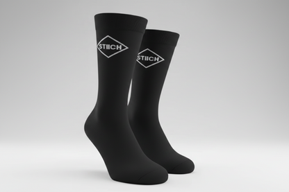 Everyday STIICHFLEX Crew Sock- Smooth