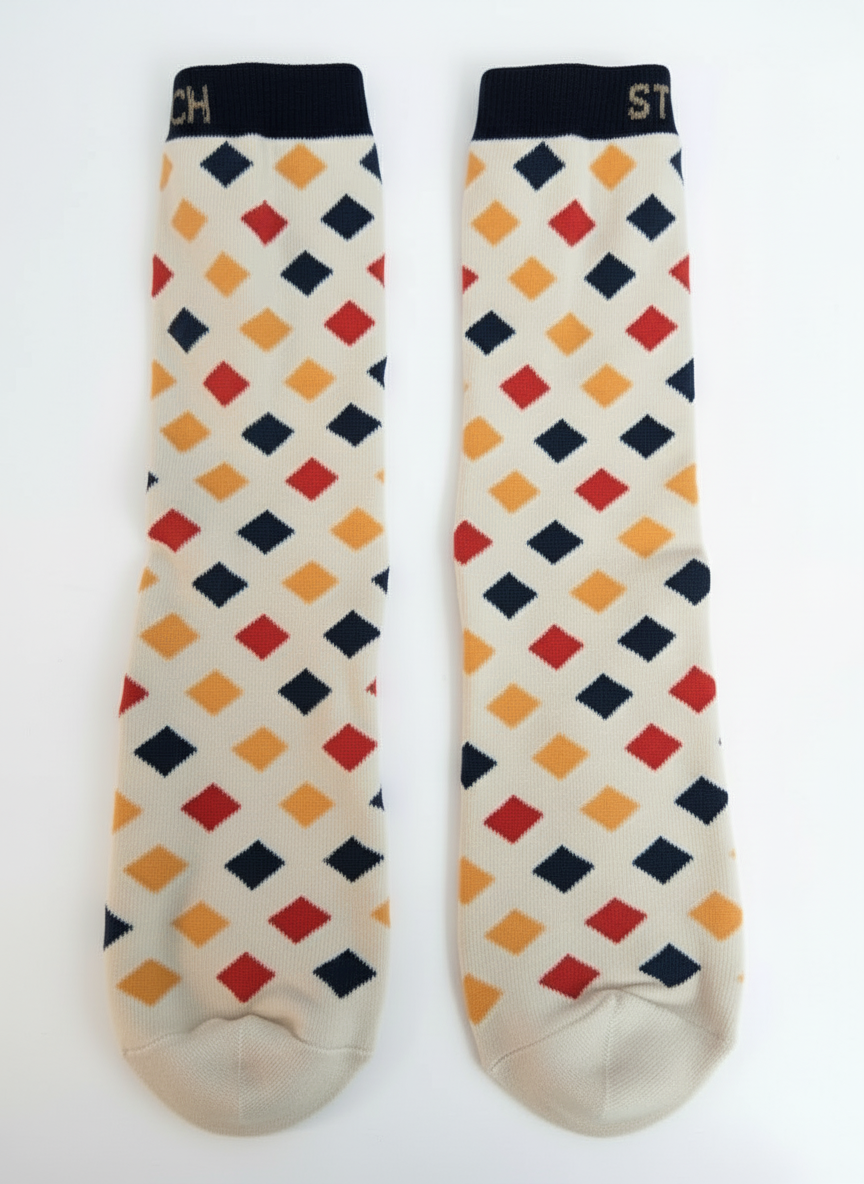 Everyday STIICHFLEX Crew Sock- Smooth