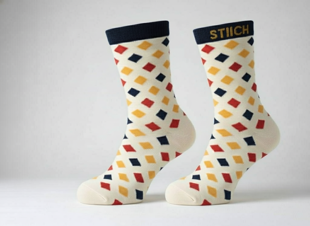 Everyday STIICHFLEX Crew Sock- Smooth