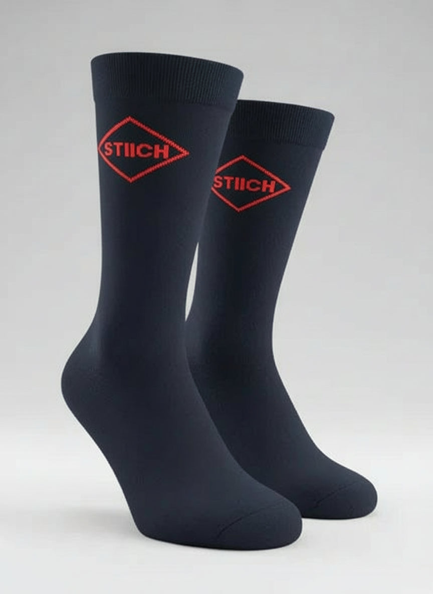 Everyday STIICHFLEX Crew Sock- Smooth