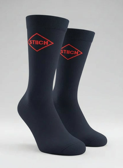 Everyday STIICHFLEX Crew Sock- Smooth