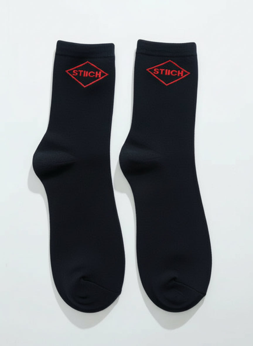 Everyday STIICHFLEX Crew Sock- Smooth