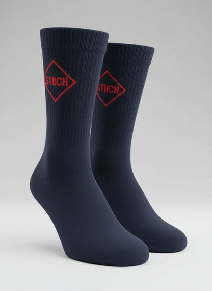 Everyday STIICHFLEX Crew Sock- Ribbed