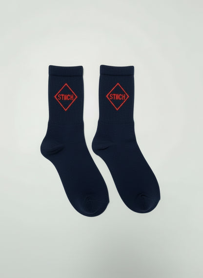 Everyday STIICHFLEX Crew Sock- Ribbed