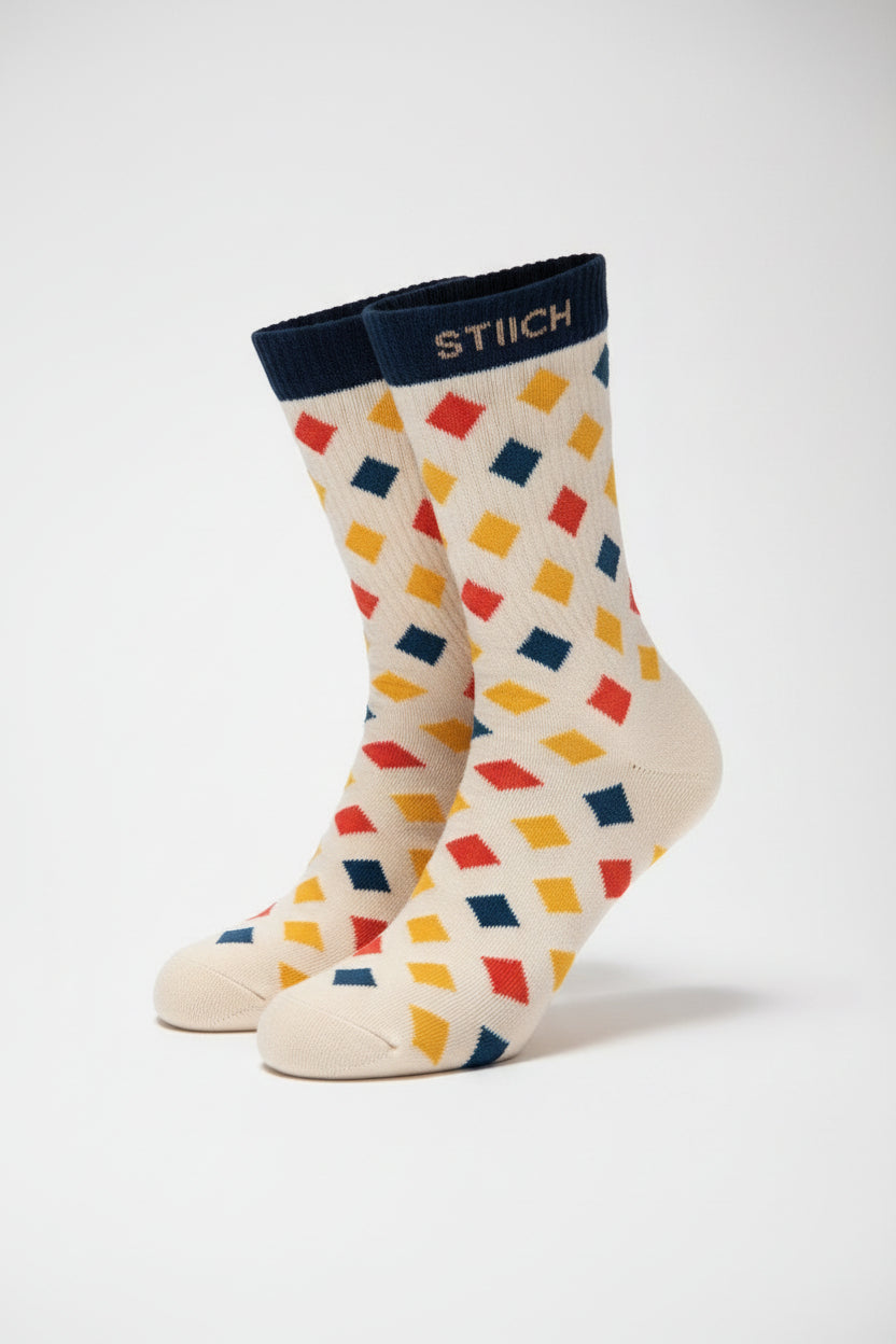 Everyday STIICHFLEX Crew Sock- Ribbed